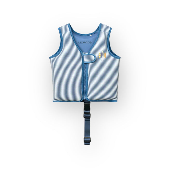 Gilet de flottaison | Rayures bleu