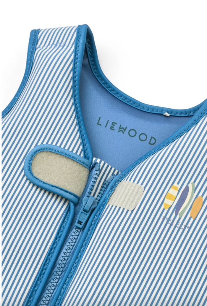 Gilet de flottaison | Rayures bleu