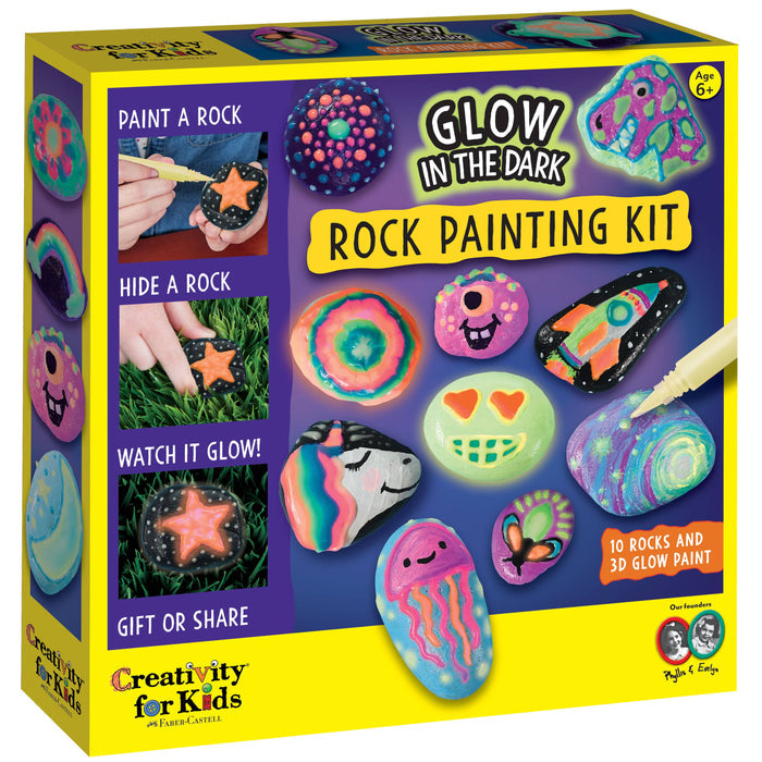 Glow in the Dark Rock Painting Kit