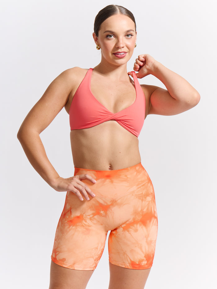 Glow Sports Bra - Tequila Sunrise