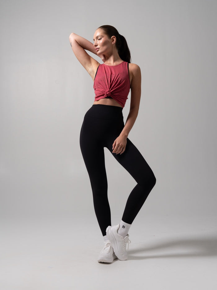 Go With The Flow Hip Tank - Burnt Sugar