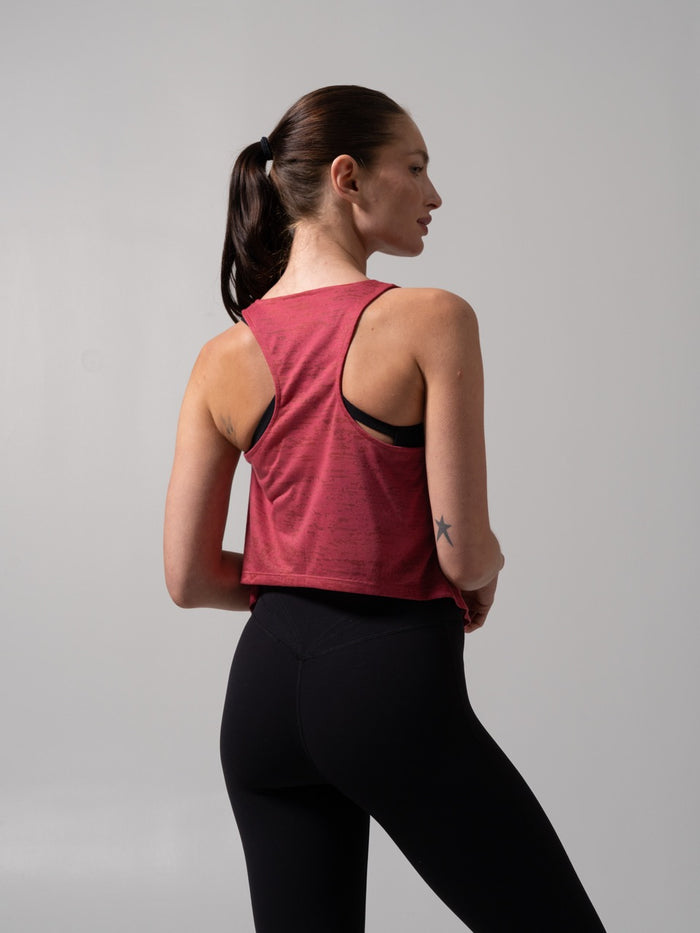Go With The Flow Hip Tank - Burnt Sugar
