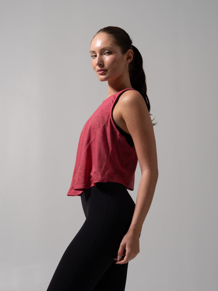 Go With The Flow Hip Tank - Burnt Sugar