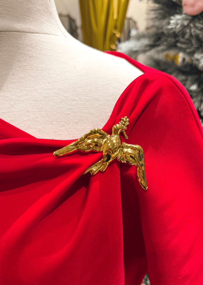 Private Label BROOCHES Gold Bird Brooch