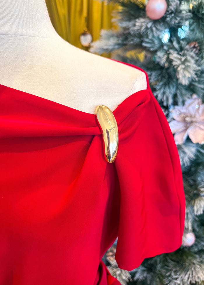Private Label BROOCHES Gold Pod Brooch