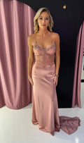 Hallie (TNW641) Blush - Dress - To The Nines