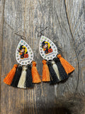 Halloween Scarcrow Earrings