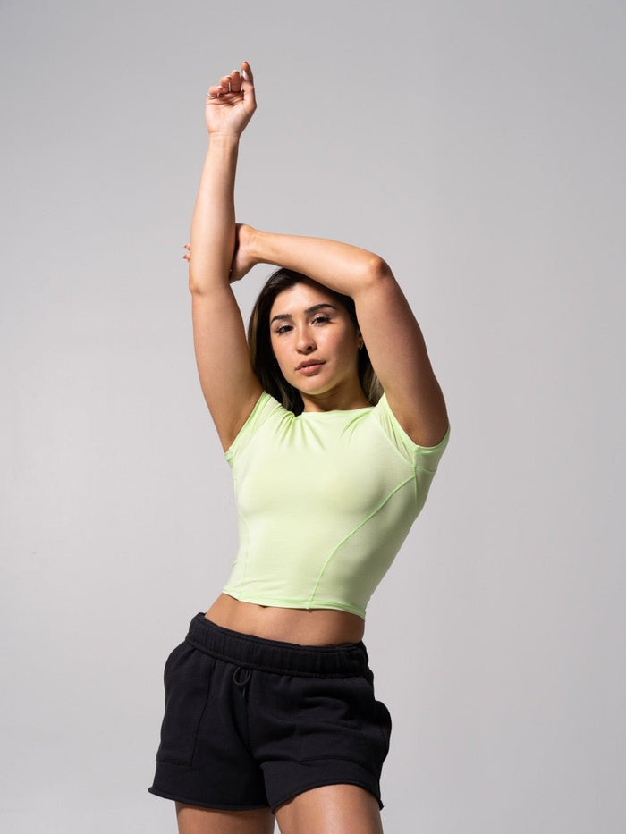 Halo Baby Tee - Limearita