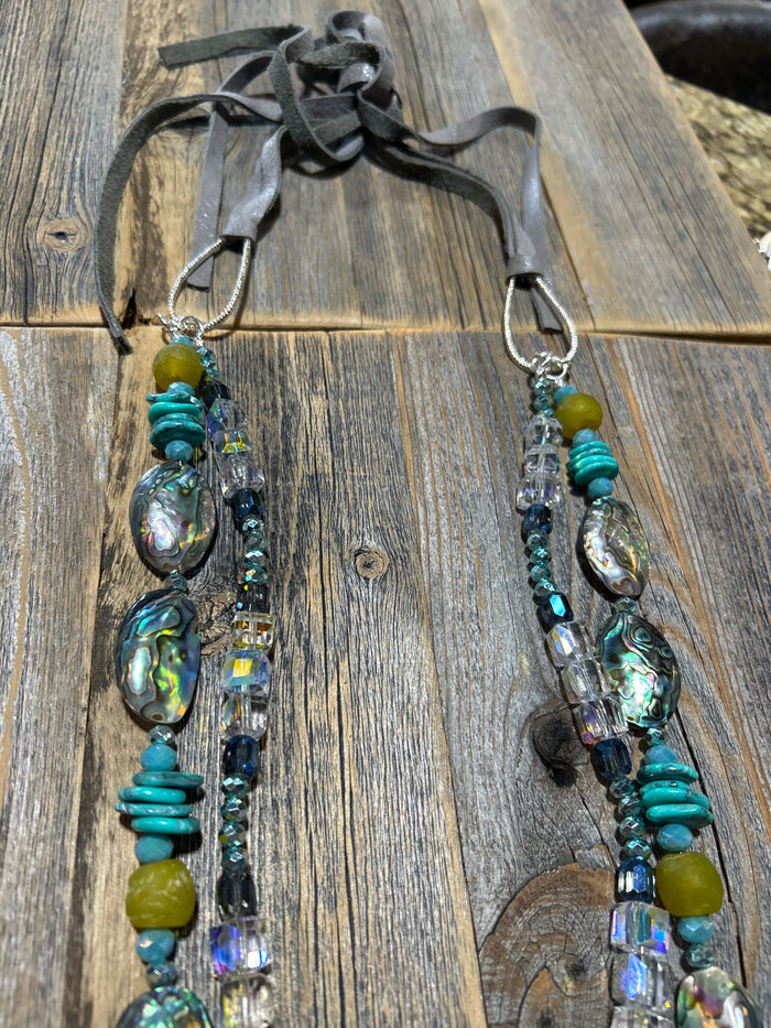 Handcrafted Natural Stone Necklace