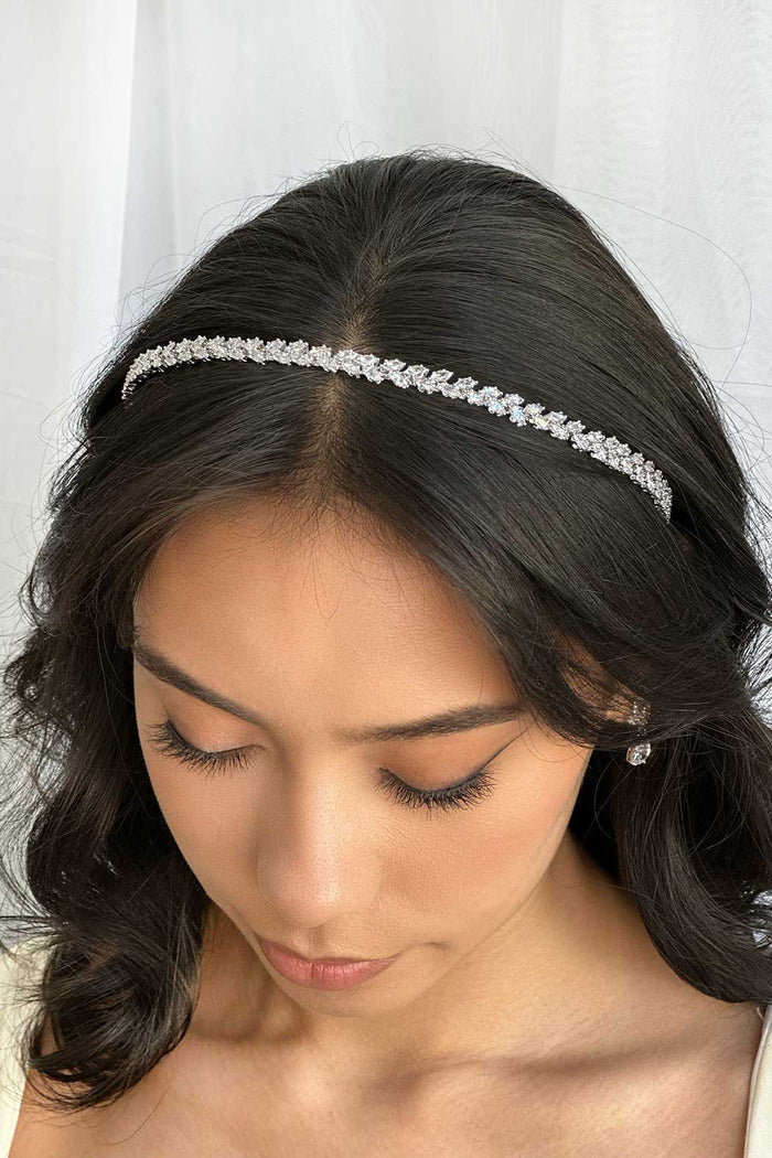Hazel Single Row Headband - Jewellery - Windsor Bridal Jewellery