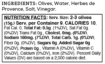 Herbes de Provence Olives 6oz