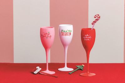 Holiday Champagne Flute Sets