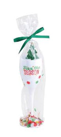 Holiday Champagne Flute Sets