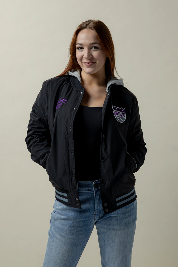 Hooded Bomber Jacket