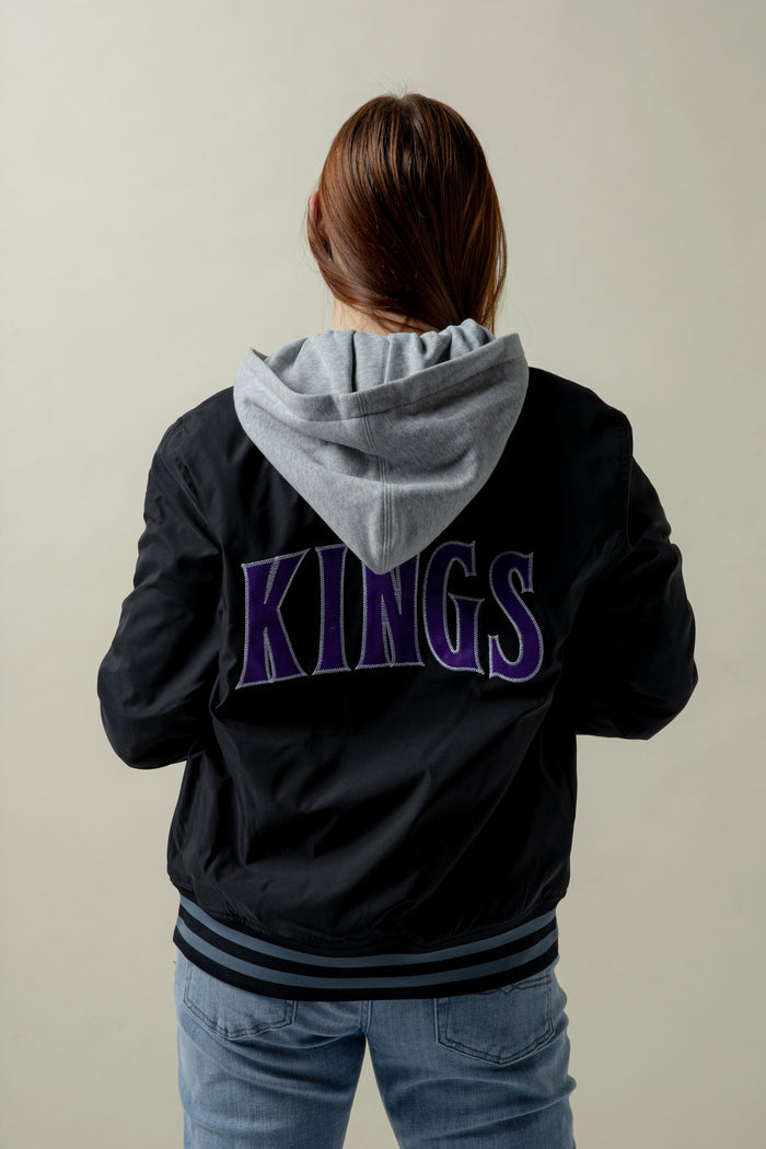 Hooded Bomber Jacket