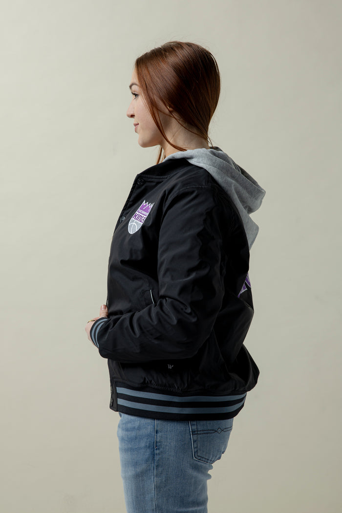 Hooded Bomber Jacket