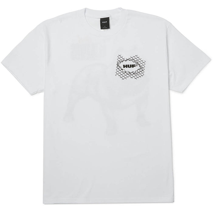 HUF 4 The Dogs T-Shirt White pure boardshop