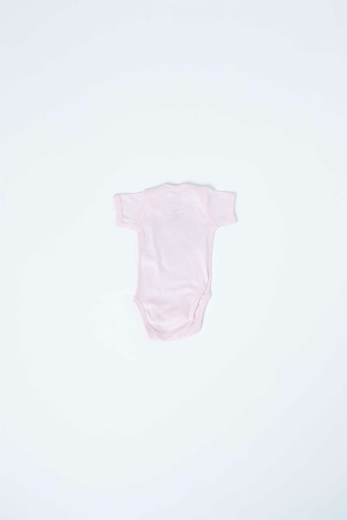 Infant Girls Crowned Heart Onesie