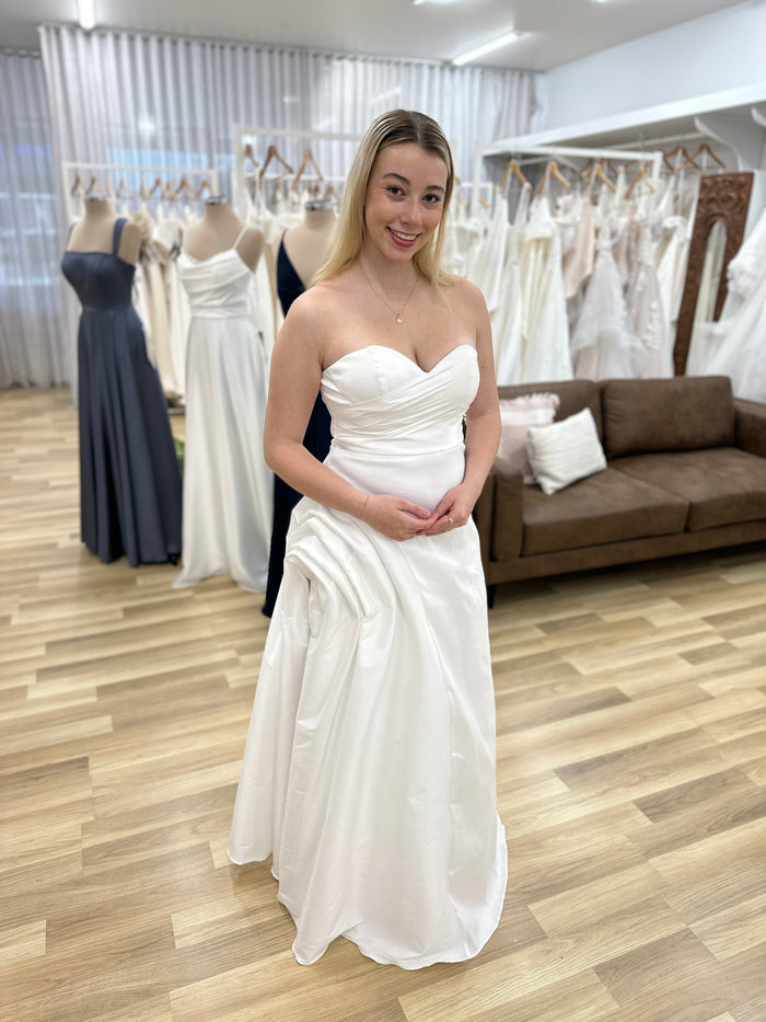 Isabeau Sweetheart Gown White - Dress - Bariano