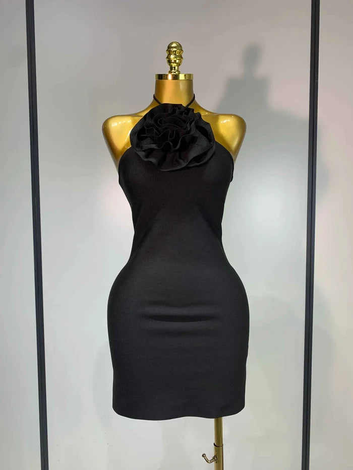 Jae Black Red Sleeveless Bodycon Bandage Mini Dress