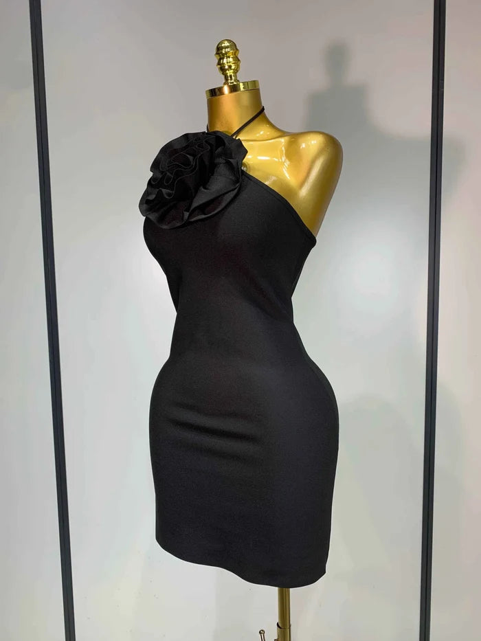 Jae Black Red Sleeveless Bodycon Bandage Mini Dress