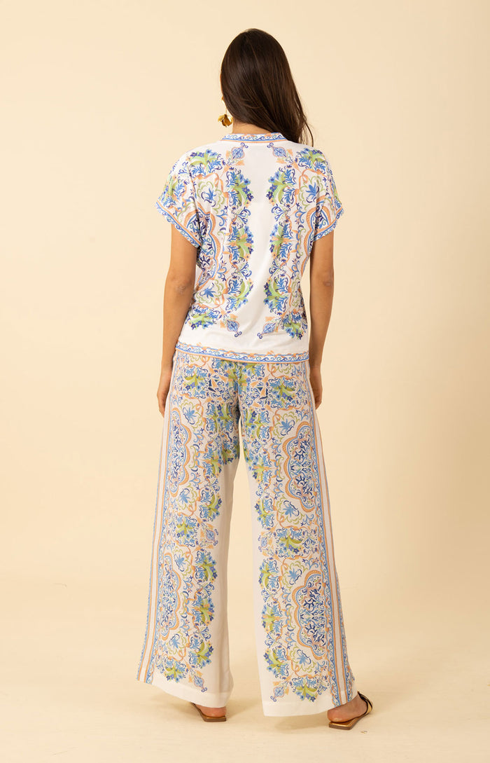 Joelle Jersey Top, color-ivory