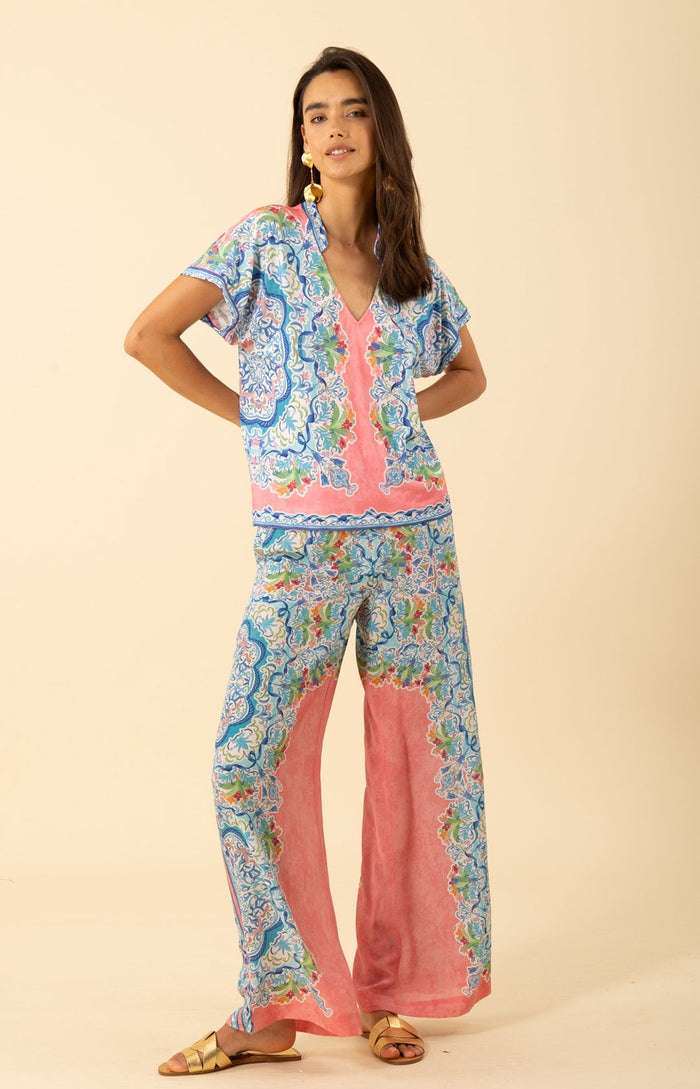 Joelle Jersey Top, color-pink