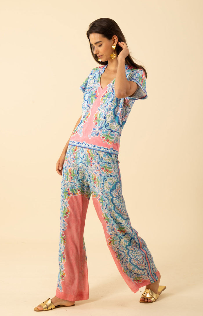 Joelle Jersey Top, color-pink
