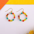 Kaleidoscope Loop Earrings