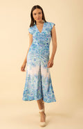 Kamiyah Jersey Dress, color-Blue