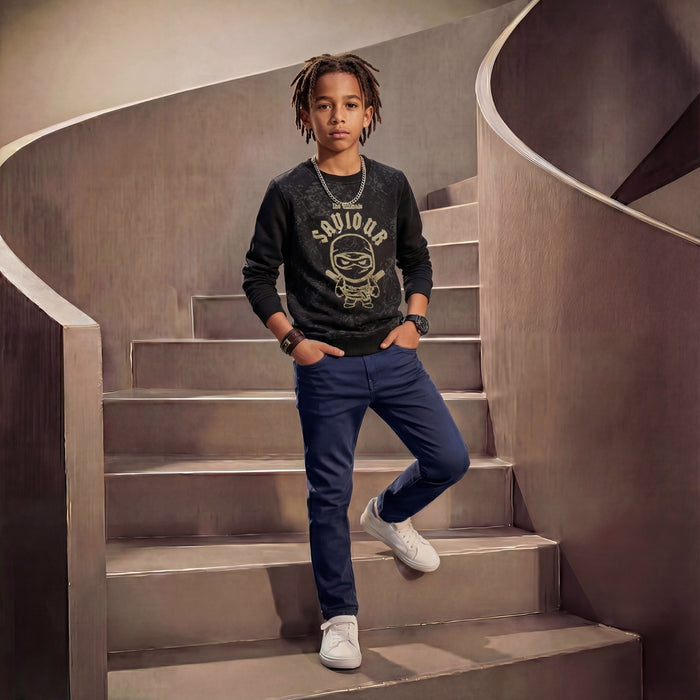 Kid's Black Sweat Shirts