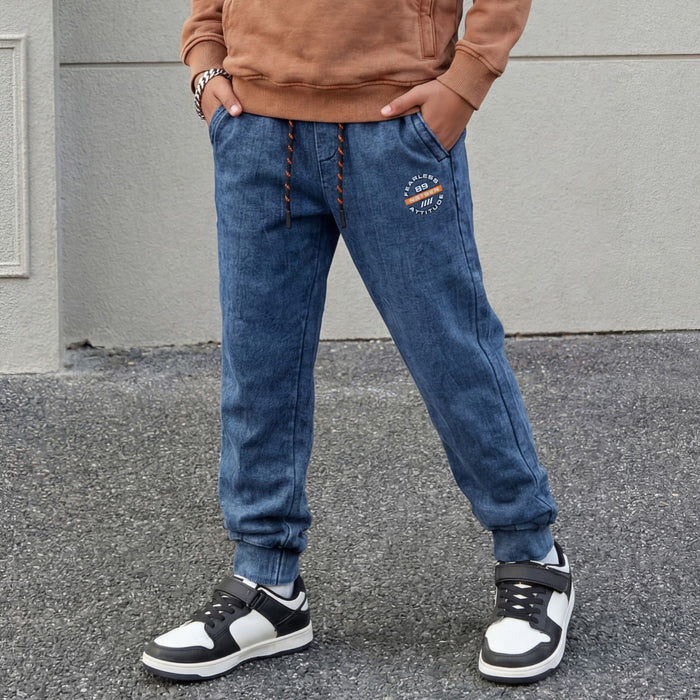 Kid's Blue Track Pant
