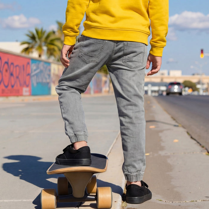 Kid's Grey Joggers