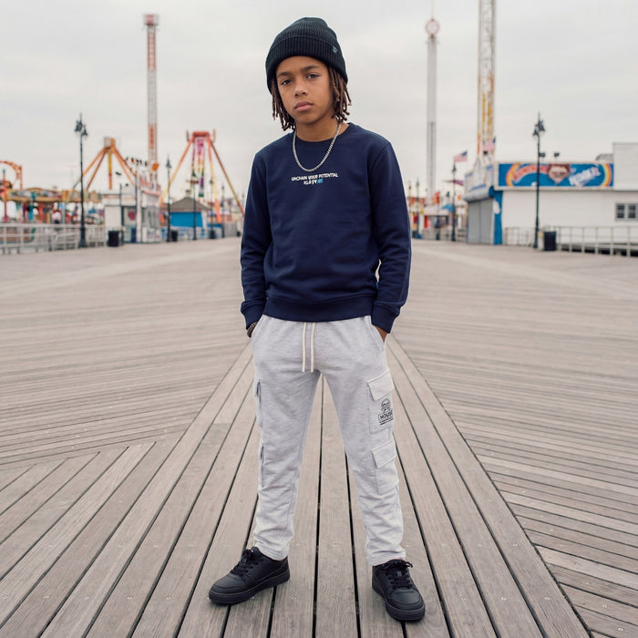 Kid's Navy Sweat Shirts