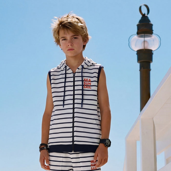 Kid's White Jackets