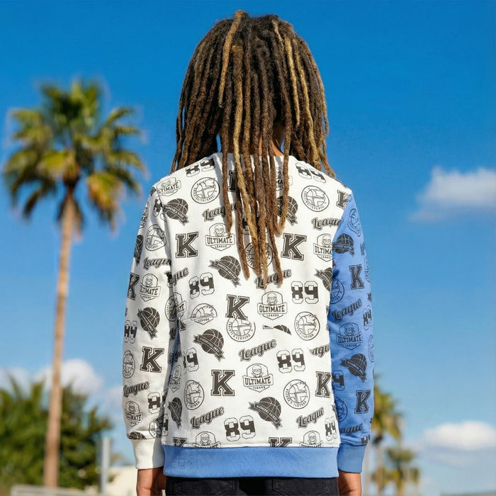 Kid's White Sweat Shirts