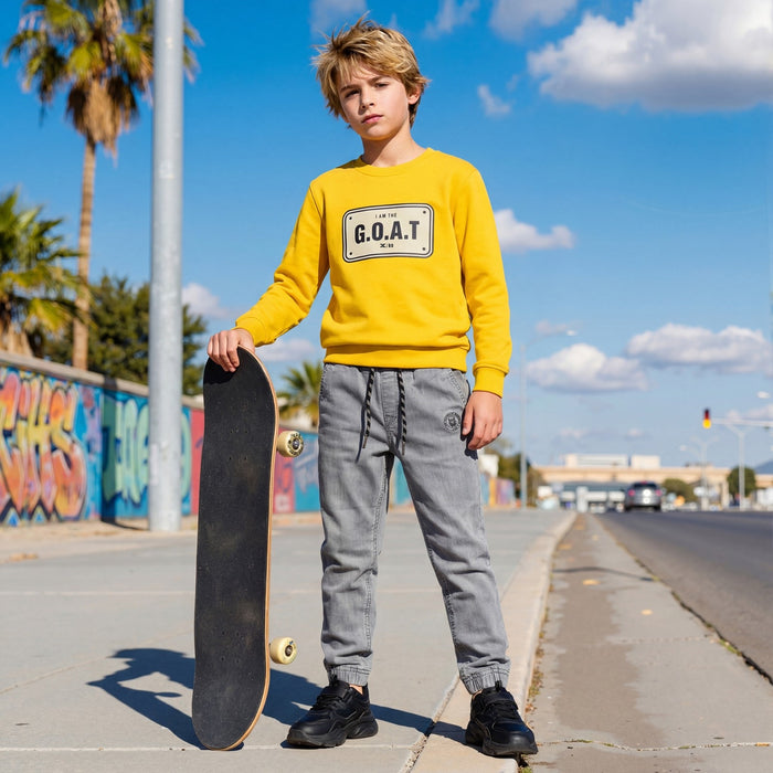 Kid's Yellow Sweat Shirts