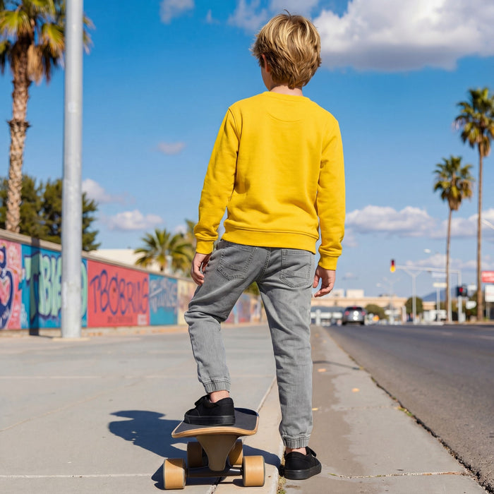 Kid's Yellow Sweat Shirts
