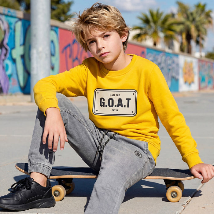 Kid's Yellow Sweat Shirts