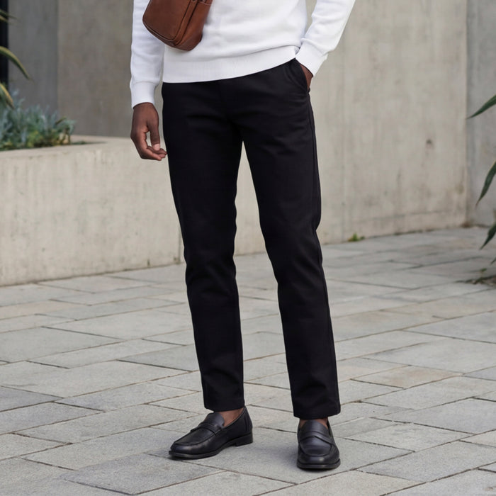 Killer Men Balck Slim Fit Trousers