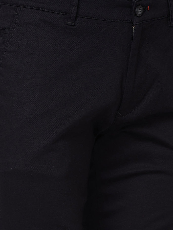 Killer Men Balck Slim Fit Trousers