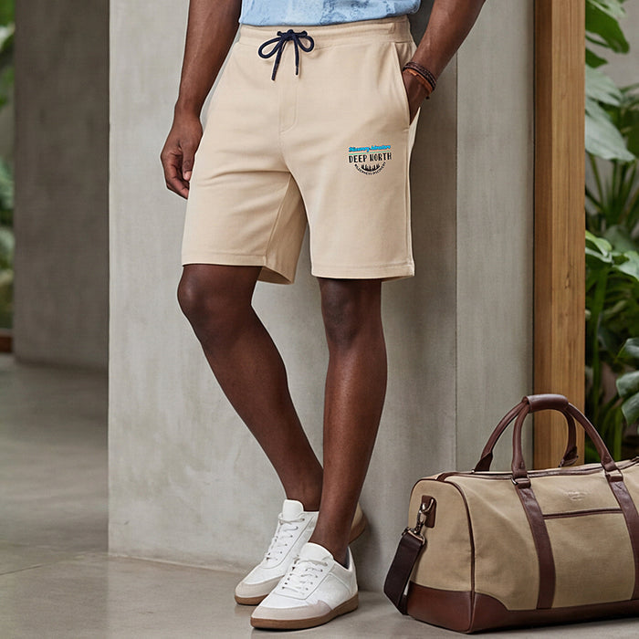 Killer Men Beige Solid Shorts