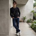 Killer Men Black Flat Knits