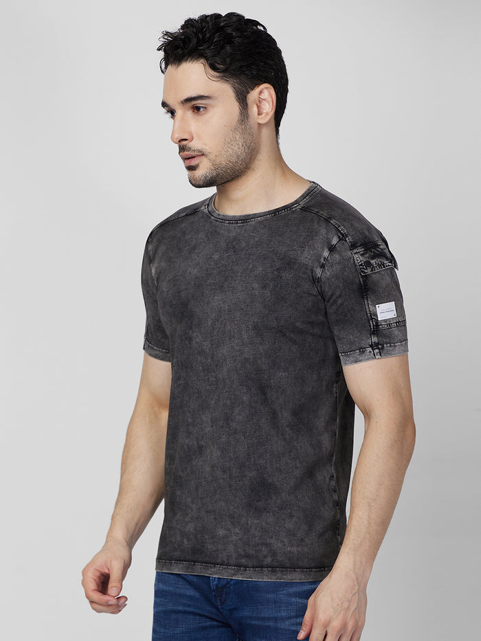 Killer Men Black lim Fit T-Shirts