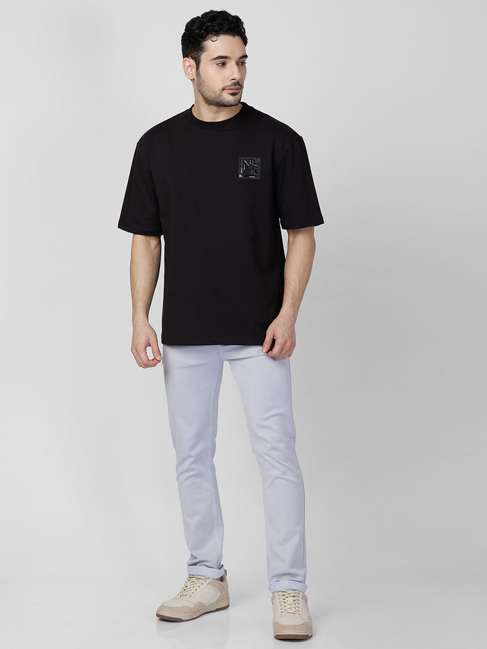 Killer Men Black Printed Slim Fit T-Shirt