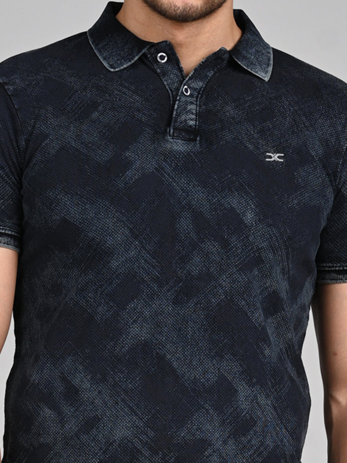 Killer Men Black Printed Slim Fit T-Shirt