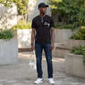 Killer Men Black Printed Slim Fit T-Shirts