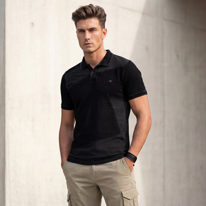 Killer Men Black Solid Slim Fit T-Shirts