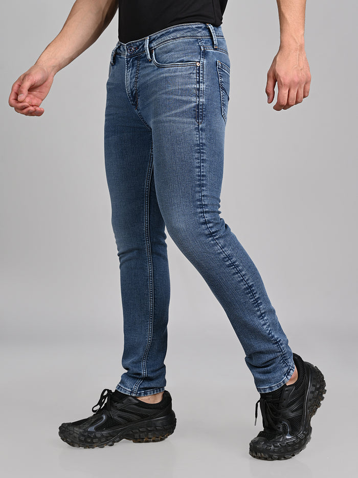 Killer Men Blue Skinny Fit Jeans