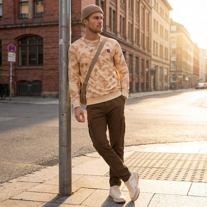 Killer Men Brown Solid Cargo
